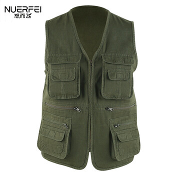 特勤武警部队战术马甲马甲男马夹摄影纯棉休闲多口袋功能户外中年男士