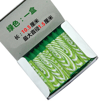 木材记号蜡笔 石材蜡笔 大蜡笔红色 黑色蜡笔 粗糙面大字笔 绿色50支