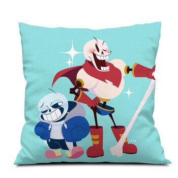 undertale同人传说之下cos周边sans frisk抱枕定制作照片生日礼物 骨