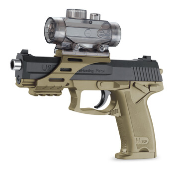 回膛改装发射水晶弹软胶儿童男孩玩具枪 usp水弹枪(电动版)_现价-1元