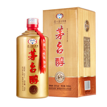 茅台醇 精品a5柔雅 浓香型白酒 52度 500ml 单瓶装