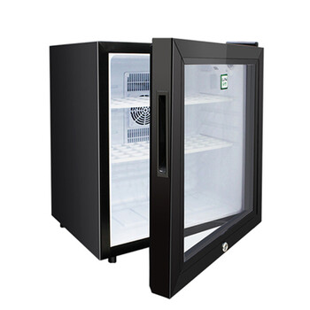 家用酒店客房商用小冰箱单门立式小型冷藏冷冻保鲜食品留样柜带锁