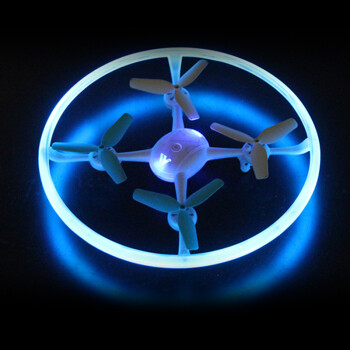 雅得（ATTOP TOYS）遥控飞机 大型耐摔四轴飞行器无人机玩具 炫酷灯光 夜间精灵W12礼物