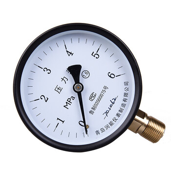 厂家直销润能气压表水压表y100普通压力表 真空表 真空压力表 表盘100