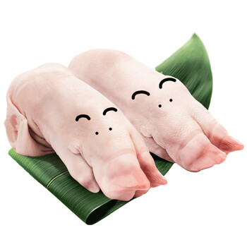 【限时特惠19.9】猪状元 黑毛猪猪爪块 500g/袋