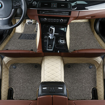 汽车脚垫全包围丝圈地毯式大包围双层18款19年款21年米色适用于直接下单备注车型或付款后等电话确认 图片价格品牌报价 京东