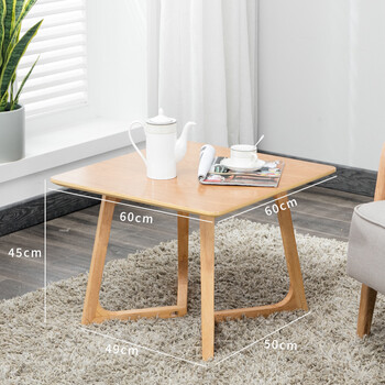 turbosun简约现代木质客厅简易圆茶几咖啡茶几桌圆长方形小茶桌边几