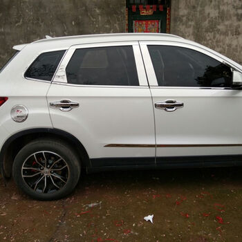 一汽森雅r7车窗亮条改装车窗饰条 不锈钢车身装饰条 r7中柱饰条 上窗8