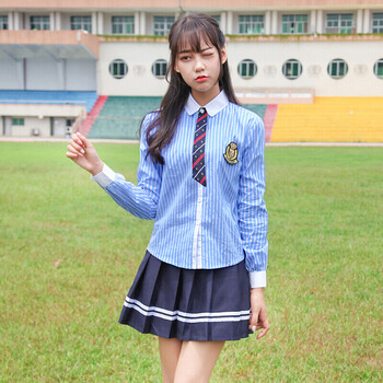 学院风班服校服套装中学生韩国夏季运动会开幕式毕业照校园服装女yy