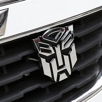 蒲阳世家其它 变形金刚汽车标志改装车用装饰个性改装中网车标贴 中网