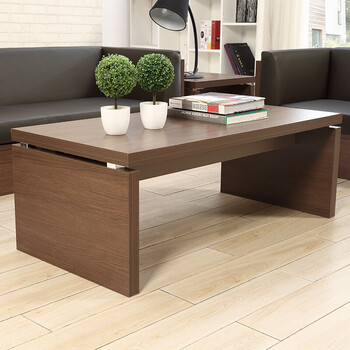 办公沙发茶几组合简约单人位三人位办公室接待室西皮板式沙发组合