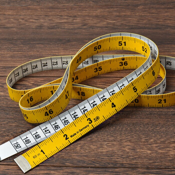 hoechstmass量身尺软皮尺量衣尺卷尺三围尺裁缝工具