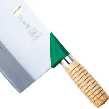 
                                        正士作 菜刀单刀 三层钢厨师专用切片刀炫彩CS-316 炫彩CS-316环保绿                