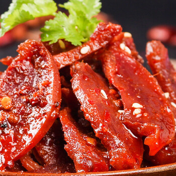 包邮包邮恋品惠 四川特产麻辣鸭胗零食 鸭肉胗肝熟食休闲小吃鸭肫鸭郡