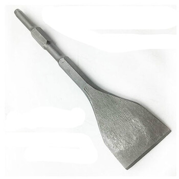 电锤电镐凿子方柄四坑圆柄u凿加宽扁铲六角电镐头混泥土砖墙用 六角