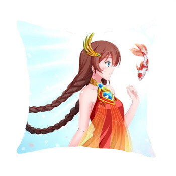 王者 泳装大乔 水中仙子 荣耀周边抱枕沙发床头汽车靠垫 守护者 q版