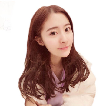 奥搜赫尔(aoosoohair) 齐肩中长发假发女梨花头长直发自然蓬松学生