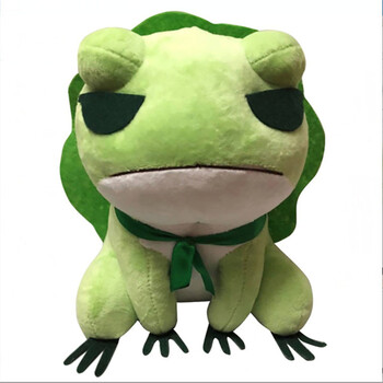 卡通公仔青蛙呱儿子毛绒玩具动漫游戏公仔玩偶抱枕布娃娃儿童礼物