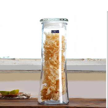 莱思美(laisimei) scybe喜碧玻璃瓶食品密封罐玻璃储物罐蜂蜜酵素瓶