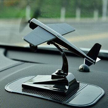 汽车摆件车内装饰品摆件创意男车饰车载摆设车内用品摇头个性 闪亮黑