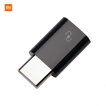 小米(mi)type-c转接头 usb转type-c转换头 黑色