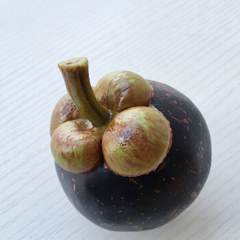 假水果食品橱柜客厅仿真花装饰品摆件 仿真山竹_ 7折现价6元