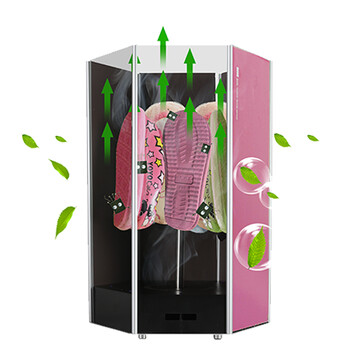 
                                        FunMas内衣消毒机宝宝消毒柜婴儿衣服衣物玩具杀菌消毒器臭氧紫外毛巾除螨衣物消毒柜 粉玫红色BR-S450-3                