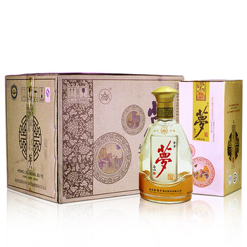 四川宜宾红楼梦酒高度低度浓香型白酒 整箱6瓶500ml 53度金梦酒