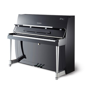 威诗堡(wesberg) 全新立式限量版钢琴ditto 亮光黑色