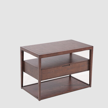 新中式实木办公室办公桌组合现代中式大班台电脑桌书桌