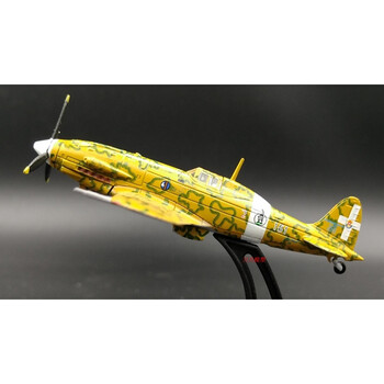 1:100 二战意大利空军 马基mc202 战斗机 合金飞机模型 43