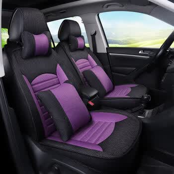 居家布艺 沙发垫套 风沙渡 亚麻汽车坐垫高尔夫帕萨特速腾新奇骏朗逸