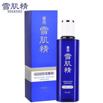 雪肌精化妆水 雪肌精sekkisei 化妆水 盈润型 180ml 爽肤水补水保湿滋润 行情报价价格评测 京东