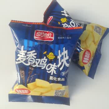 盼盼 麦香鸡块 80后怀旧膨化零食 东北小时候味道鸡肉味康乐果 香蕉酥