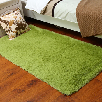 定制加厚丝毛地毯 客厅卧室地毯 4.5cm家用防滑地垫 4.