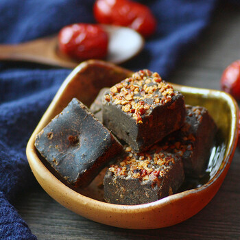 云南特产古法黑糖块红枣无添加月子红糖大枣产妇 2件包邮