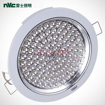 雷士照明NVC嵌入式LED吸顶节能厨卫灯NWQ1034/8W 黄光