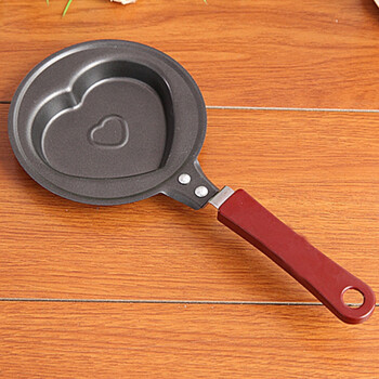 爱心早餐煎蛋锅煎蛋器不粘小煎锅迷你平底锅具鸡蛋模具 爱心_ 8折现价