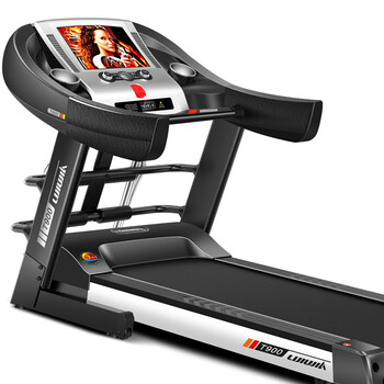 立久佳跑步机 家用静音折叠健身器材 7吋wifi彩屏多功能