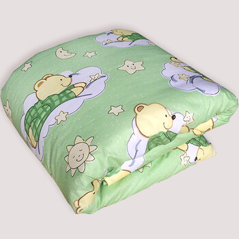 纯棉儿童棉被小孩幼儿园午睡小被子加厚春秋冬被棉花婴儿薄被 星空 三