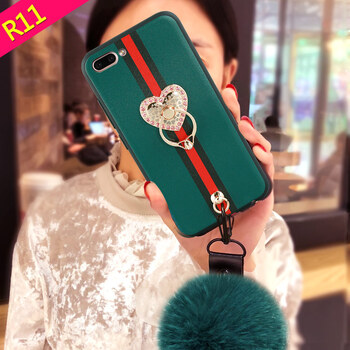 oppor11t手机壳oppor11外壳oopor个性女oppa软oppe套opopr11 粉钻桃心
