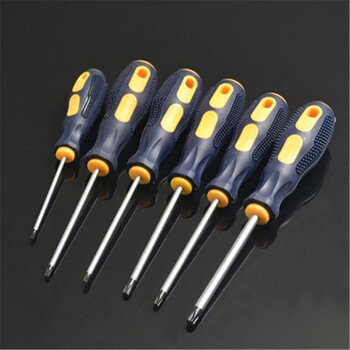 梅花螺丝刀内六角花型螺丝刀t5t6t8t10t15t20t25t30星形带孔 t5-t30