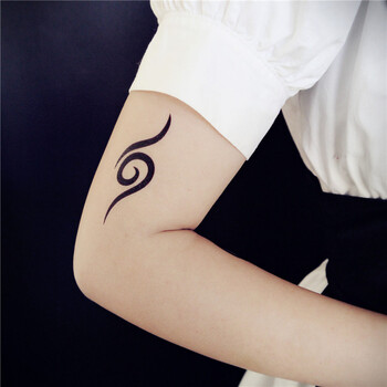 (一份五张)纹身贴男女防水隐形遮痕纹身贴纸仿真家居装饰贴 卡卡西