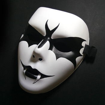 cosplay鬼舞面具男化妆舞会假面派对道具万圣节v字仇杀队面具 蝙蝠
