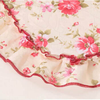 
                                        迪菲娜(DIFEINA)小牡丹坐垫餐椅垫 紫色 41cm*43cm                