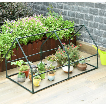 遮阳网罩花架透气防晒多肉植物芽苗花房盆栽网棚 602架子(120*60*60cm