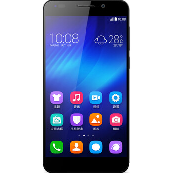 【北京移动购机赠费】荣耀 6 (H60-L03) 3GB+16GB内存尊享版 黑色 移动4G手机