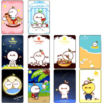 颜文字君 搞笑斗图水晶磨砂饭公交卡贴动漫周边diy创意卡贴 颜文字1