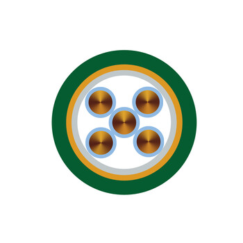 远东电缆 KVVP 5*1.5铜芯铜丝编织屏蔽控制电缆 100米【有货期非质量问题不退换】