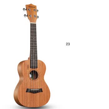 尤克里里23寸初学者尤克里里21寸小吉他26寸黑色乌克丽丽 23寸旋木